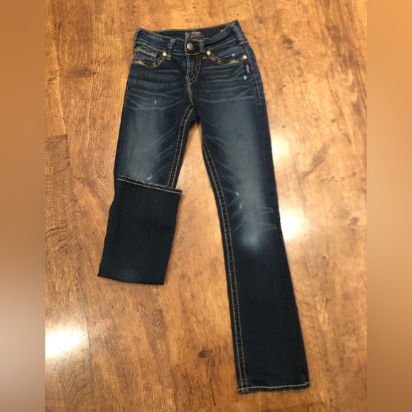 Silver boot cut jeans - Picture 2 of 2